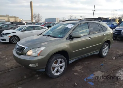 2008 Lexus Rx 350 z USA, uszkodzony, nr VIN 2T2HK31U38C059900